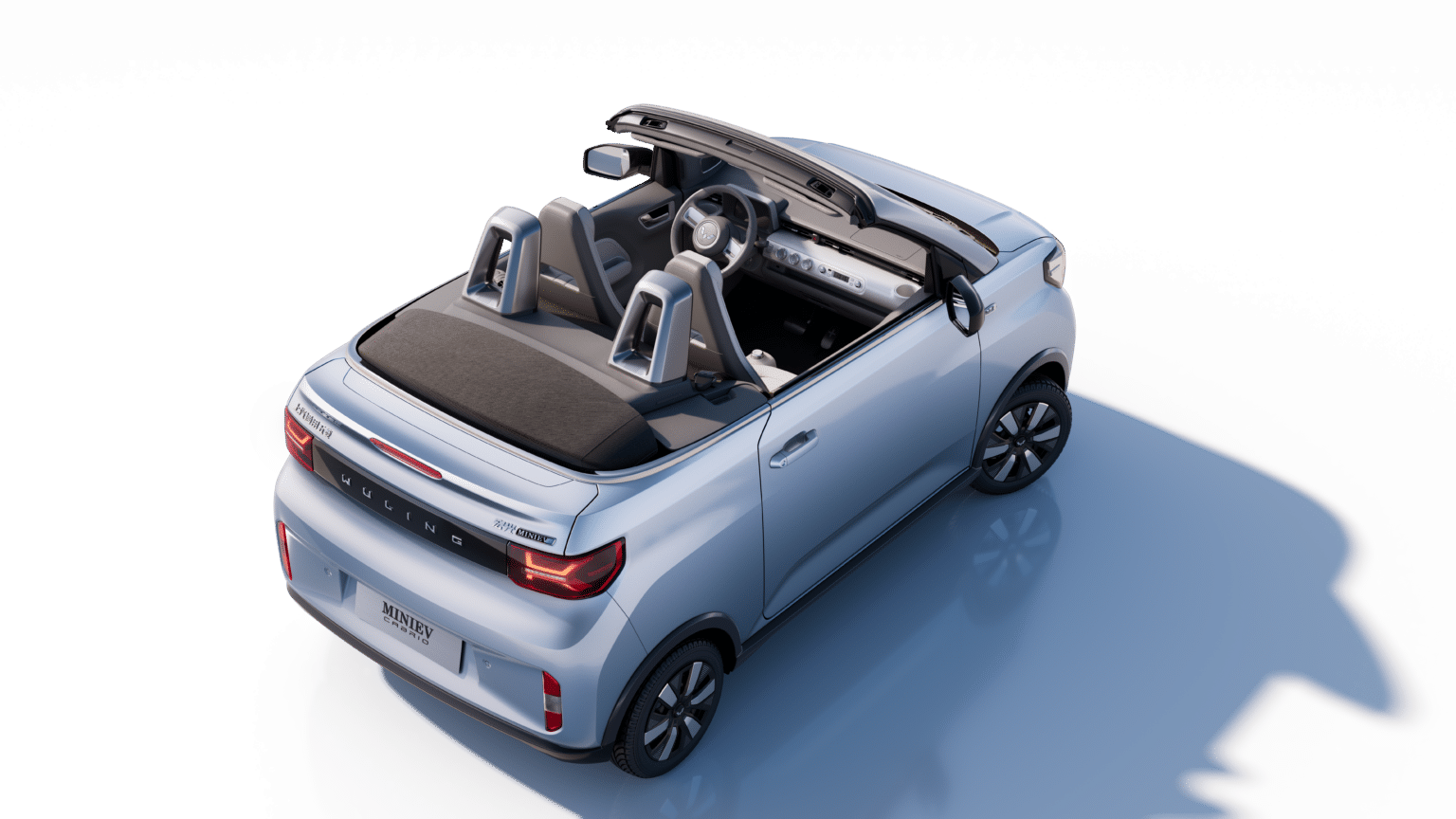 CARRO ELECTRICO CONVERTIBLE WULING HONGGUANG MINI EV CABRIO Coditensa